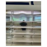 8 foot gondola shelving