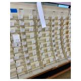 Greeting card rack