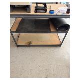 Three tier industrial shelving