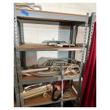 Industrial shelving contents, not included