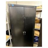 Enclosed metal cabinet
