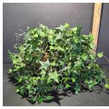 Artificial Ivy Plant in Wire Basket