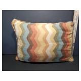 Decorative Chevron Pattern Throw Pillow