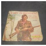 A Boy In Buckskin 78 RPM Record