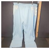 Light Blue Womenï¿½s Pants with Lace Details