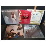 Five Vinyl Record Albums