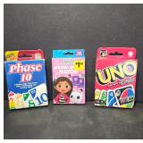Three Card Games by Mattel