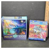 Two Jigsaw Puzzles