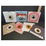 7 Vinyl 45 RPM Records