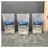 3 Vintage Automobile-Themed Glasses
