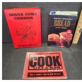 Three Cooking Cookbooks