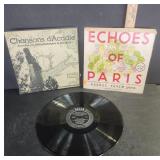 Two Vinyl Records with Original Sleeves
