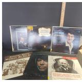 6 Vintage Vinyl Records