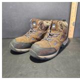 McRae 8W Brown Leather Work Boots