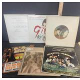 Six Vinyl Records