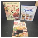 3 Hardcover Cookbooks