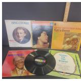 Six Vinyl Records