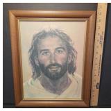 Framed Portrait of Bearded Man