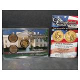 James Madison Presidential Coin Set