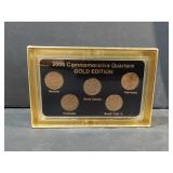 2006 Commemorative Gold Quarters Set