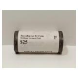 Roll of William Howard Taft $1 Coins