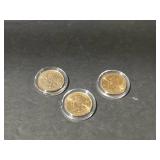 Set of Three U.S. State Quarters, 2002