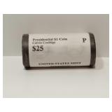 $25 Roll of Calvin Coolidge $1 Coins