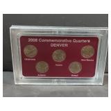 2008 Denver Mint Commemorative Quarters