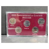 2003 Denver Mint Commemorative Quarters Set