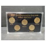 2003 Gold Edition Commemorative Quarters Set