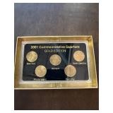 2001 Gold Edition State Quarters Set