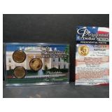 Chester Arthur Presidential Dollar Set