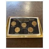 2002 Gold Edition Commemorative Quarters Set
