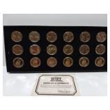 Presidential Dollar Coin Set with COA