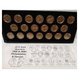 24K Gold Plated Quarters Set, 1999-2000
