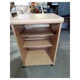 Wooden Storage Unit with Shelves