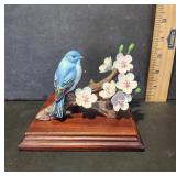 1986 Andre Bluebird Figurine on Base