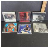 6 Assorted Music CDs