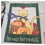 Harvest Happiness Yard Flag 28×40 Inches