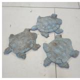 Flat Plaster Turtle Yard Art