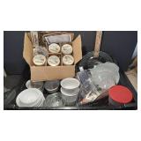 Tableware and Osterizer Mixer Cups