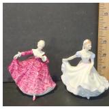 Royal Doulton Kirsty and Ninette Figurines