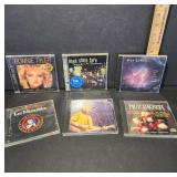 6 Music CDs Featuring Various Artists