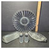 Clear Pressed Glass Tableware