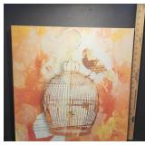 20" x 20" Birdcage Canvas Art