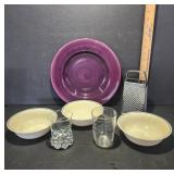 Kitchenware Lot with Bowls and Utensils