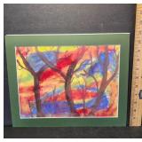 Colorful Abstract Landscape Painting