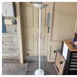 White Torchiere Floor Lamp