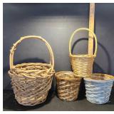 Four Woven Baskets