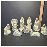 11-Piece Porcelain Nativity Set